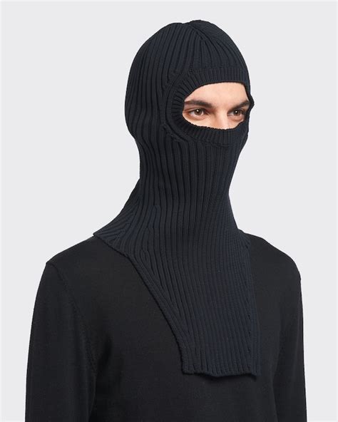 masque prada|Technical fabric ski mask .